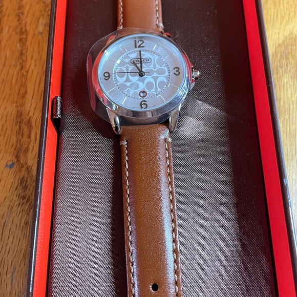 COACH SIGNATURE 0290 WATCH STAINLESS STEEL - Picture 8 of 12